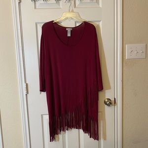 CATHERINES Fringe Blouse